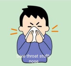 Sore Throat Stuffy Nose