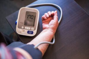 Image of quick treatment of blood pressure at home