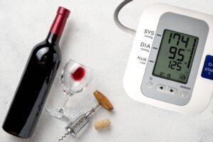 Image of How does limiting alcohol decrease blood pressure?