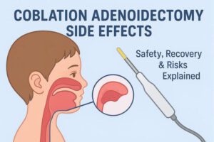 Coblation adenoidectomy side effects