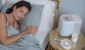 Sleep with a humidifier