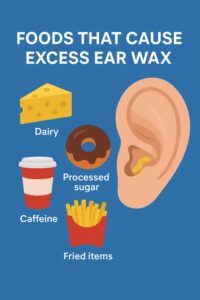 Foods That Cause Excess Ear Wax