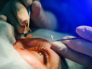 What are the disadvantages of cataract surgery