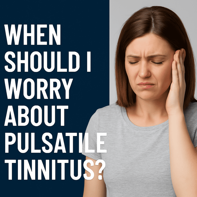When should I worry about pulsatile tinnitus?