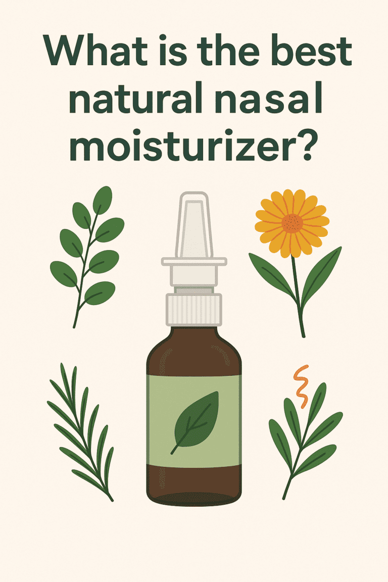 🌿Best Natural Nasal Moisturizers & Remedies for Dry Nose🌿