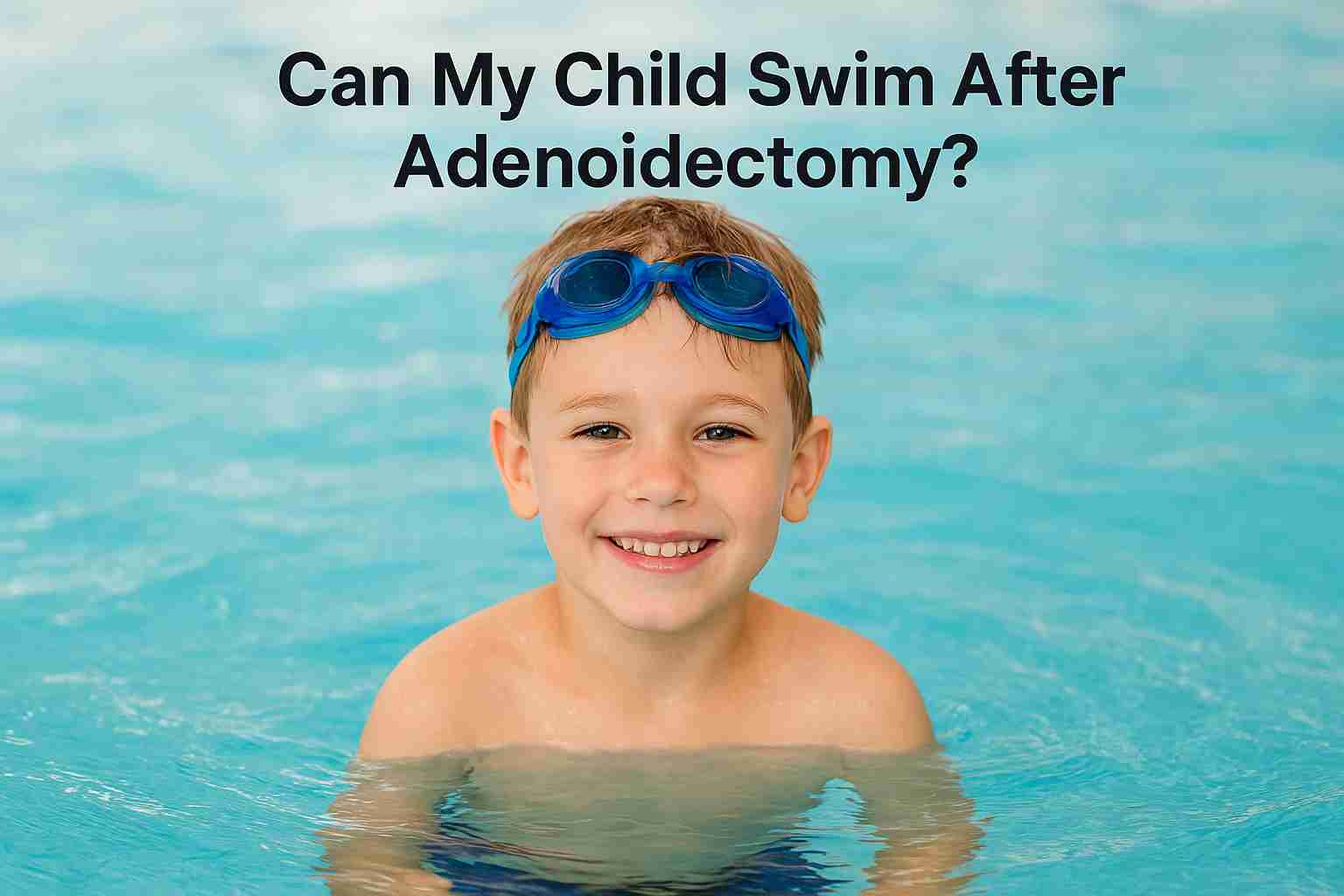 image of Child Swim After Adenoidectomy