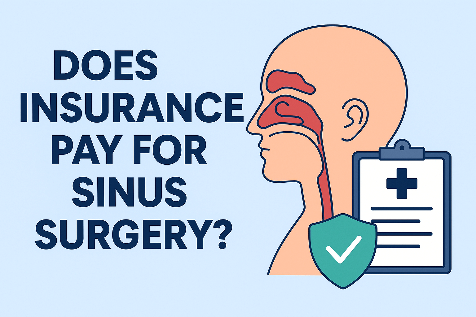 Image of Does insurance pay for sinus surgery?