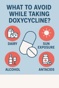 What to Avoid While Taking Doxycycline?