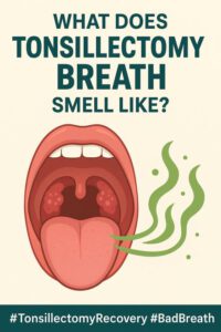 What does tonsillectomy breath smell like?