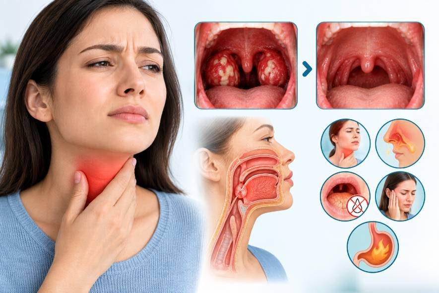 Why Does My Throat Hurt Months After Tonsillectomy?