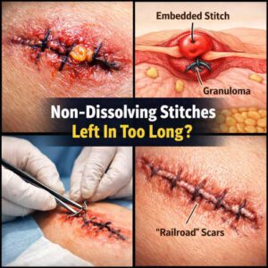 What Happens If Non-Dissolving Stitches Are Left In?