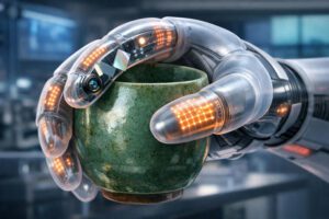 Soft Robotic Hand With Human-Like Touch