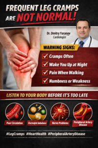 Are recurrent leg cramps normal ?