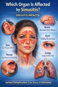 Which Organ Is Affected by Sinusitis?