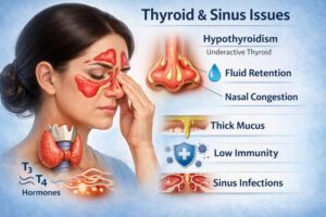 Can your thyroid cause sinus issues?