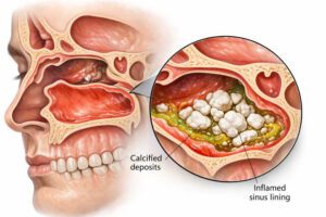 What Are the Symptoms of a Sinus Calcification?