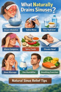 What Naturally Drains Sinuses?