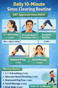 Daily 10-Minute Sinus Clearing Routine