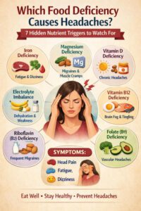 Which Food Deficiency Causes Headaches?