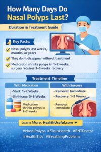How Many Days Do Nasal Polyps Last?
