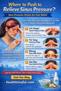 Sinus Pressure Relief Pressure Points
