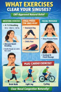 What Exercises Clear Your Sinuses?