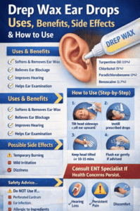 Drep Wax Ear Drops Uses
