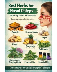What herbs are good for polyps?