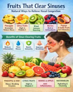 Best Fruits for Sinus Relief