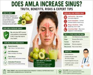 Does amla increase sinus