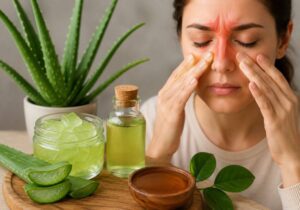 can aloe vera treat sinuses