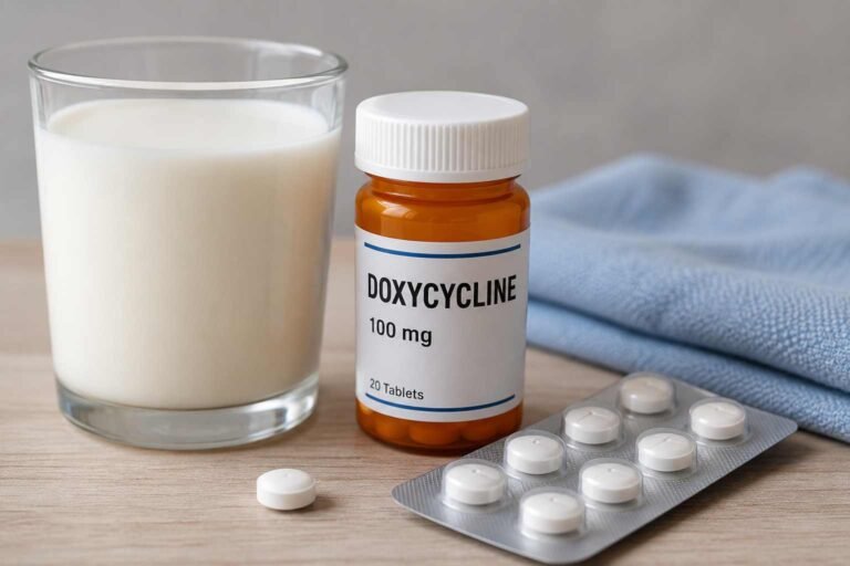 Can You Drink Milk With Doxycycline? Safety, Timing & Tips