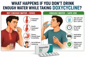 What Happens If You Don't Drink Enough Water While Taking Doxycycline?