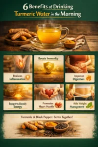 6 Benefits of Drinking Turmeric Water in the Morning