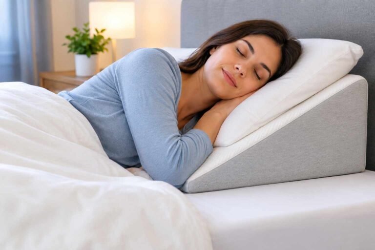 Wedge Pillow for Acid Reflux: Does It Work? How to Use It