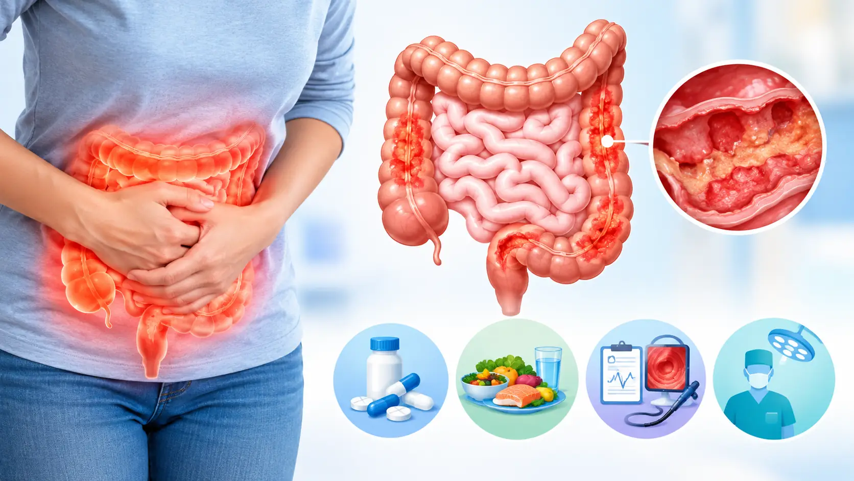Crohn’s Disease Treatment: Medicines, Diet & Surgery