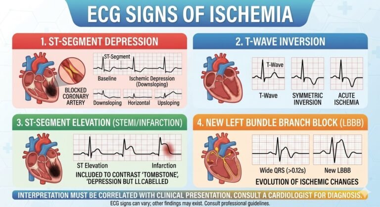 What Are the ECG Signs of Ischemia? Complete 2026 Doctor’s Guide