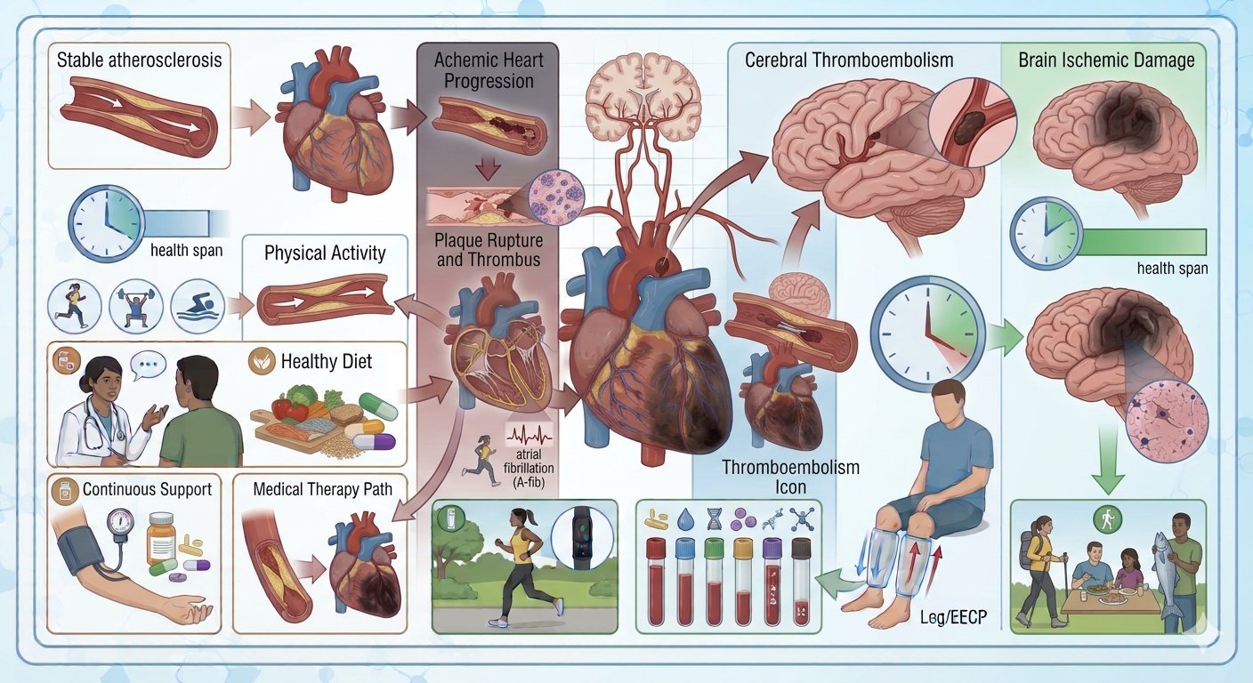 Can Ischemic Heart Disease Cause a Stroke?