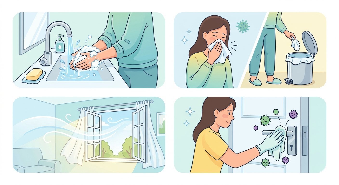 How to Prevent the Spread of Respiratory Infections at Home: 7 Practical Steps