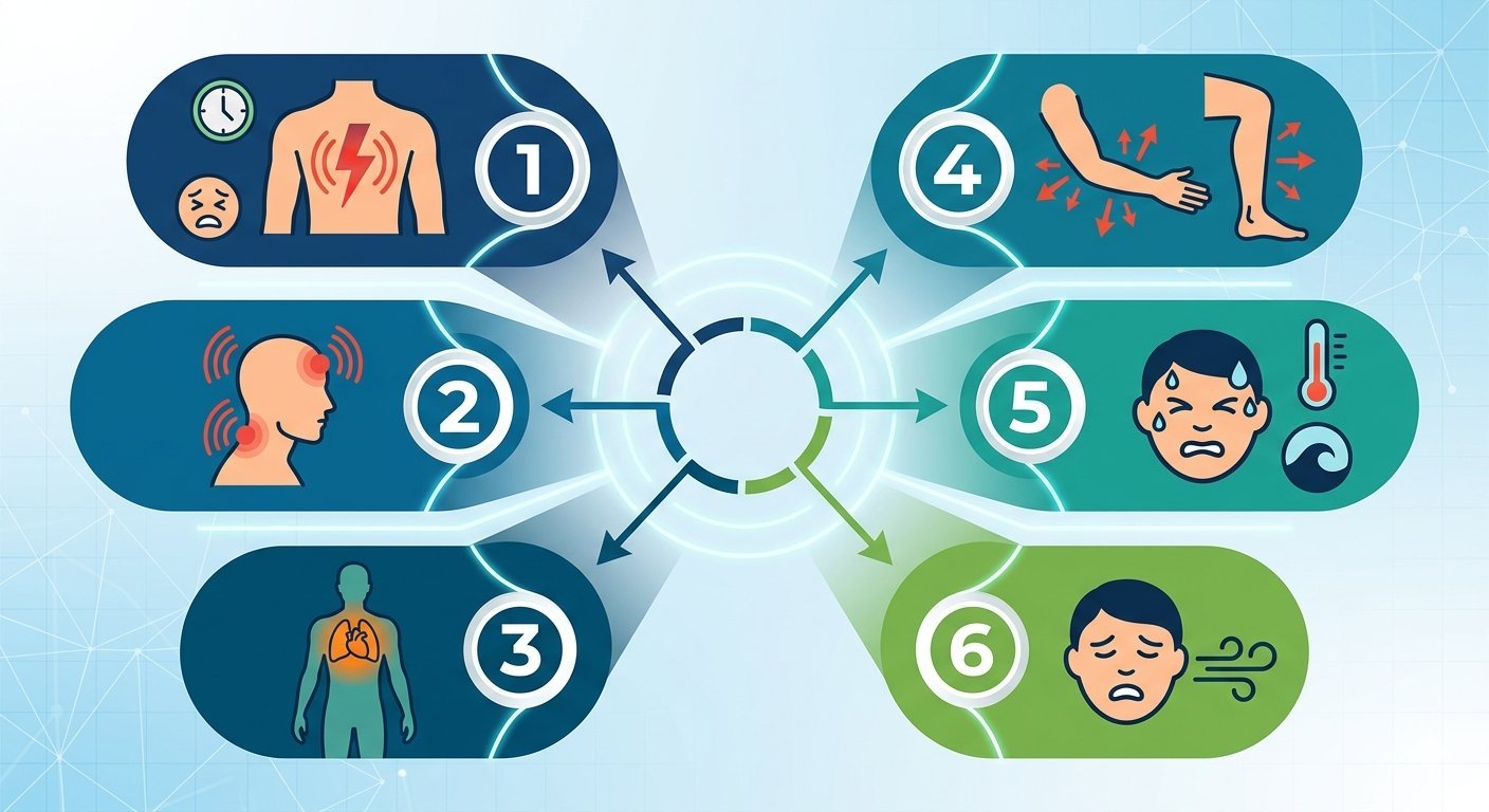 Anterior Ischaemia Symptoms