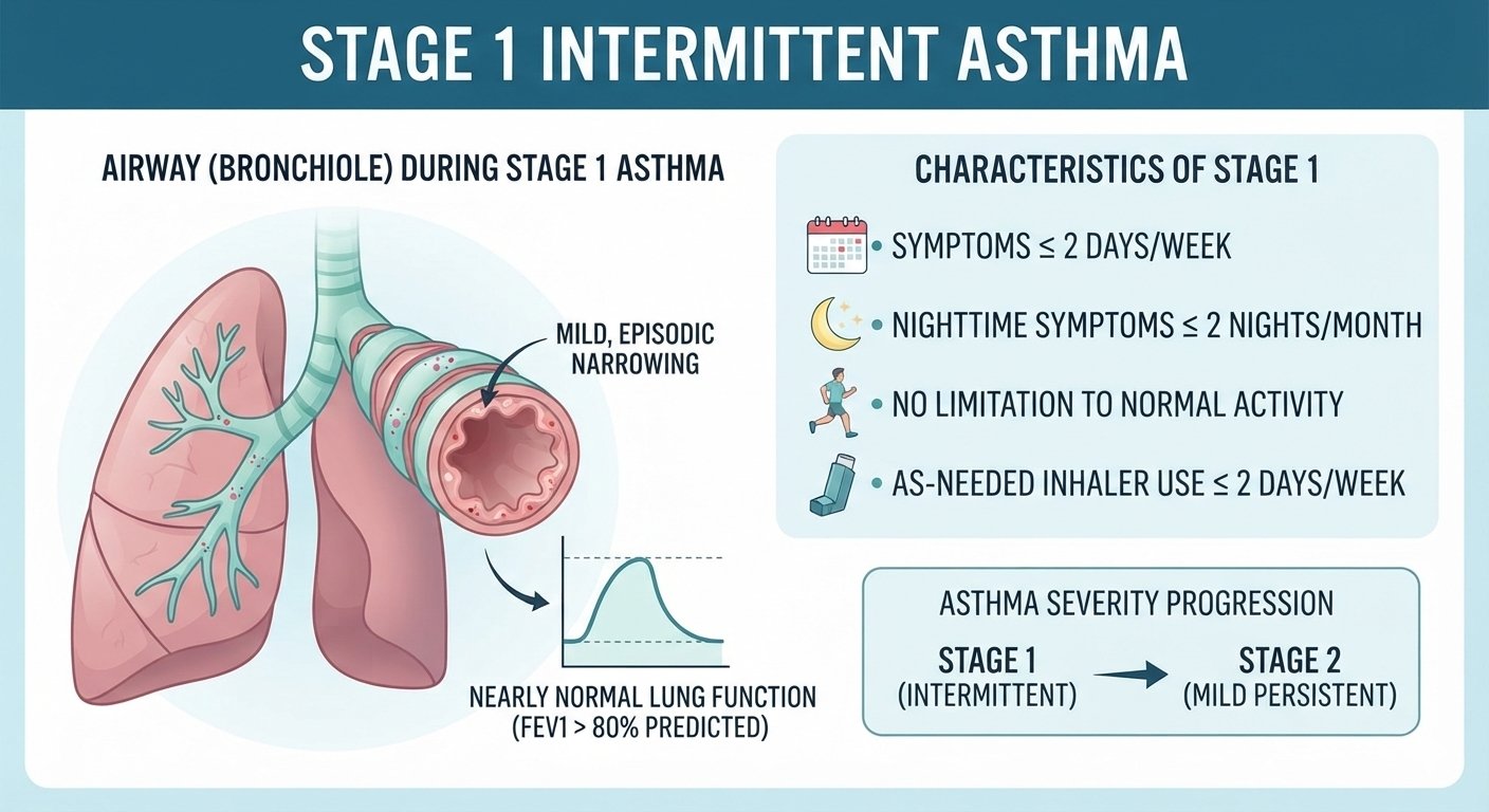 What Is Stage 1 of Asthma?