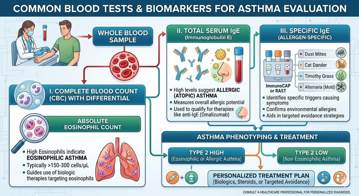 What Blood Tests Are Done for Asthma?