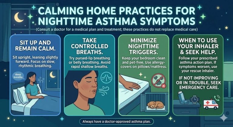 Home Remedy for Asthma Attack at Night: Safe Steps to Manage Nocturnal Flare-ups