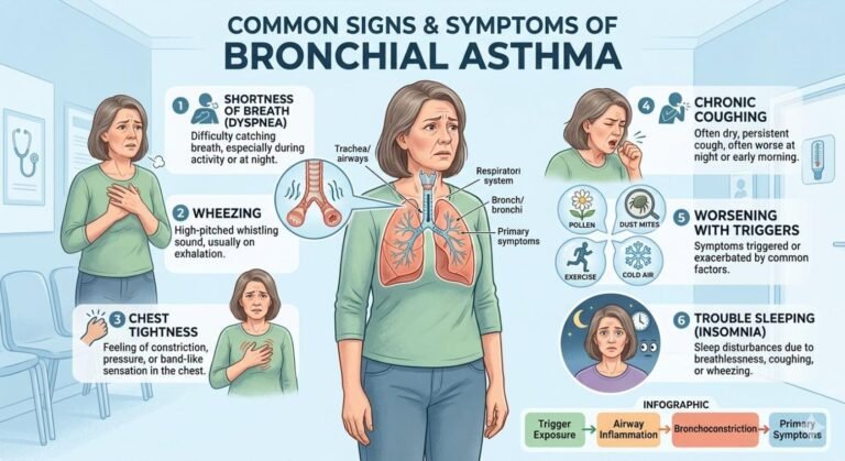Bronchial Asthma Signs and Symptoms: A Complete Guide for Patients and Caregivers
