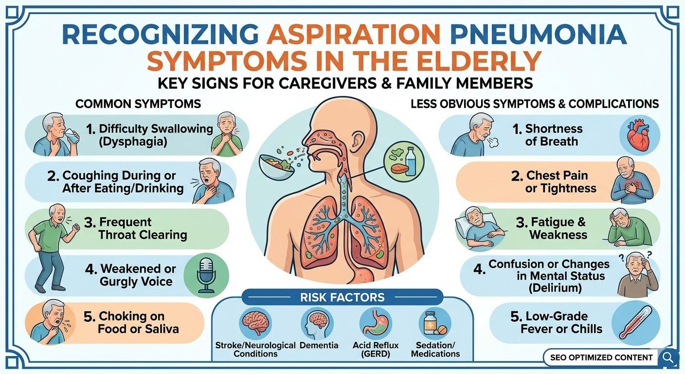 Aspiration Pneumonia Symptoms in the Elderly