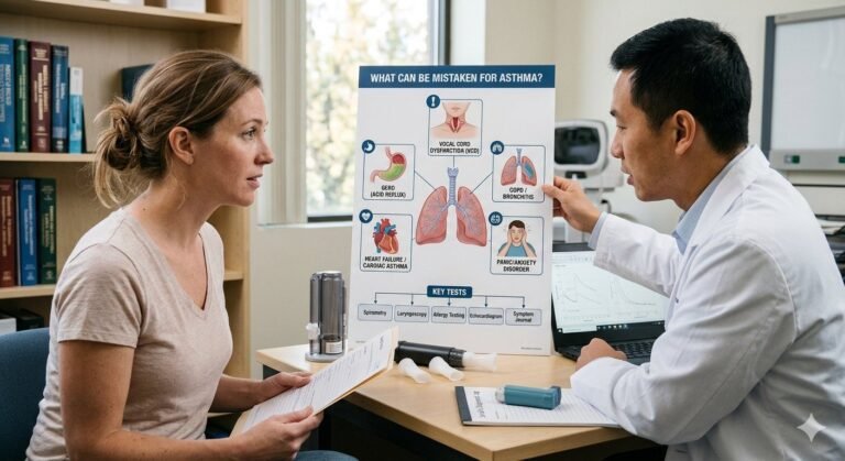 What Can Be Mistaken for Asthma? 2026 Differential Diagnosis Guide (NHS + GINA + Mayo Clinic)