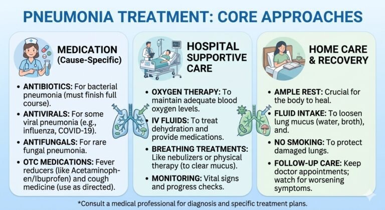 Pneumonia Treatment: Antibiotics, Antivirals & Full Care Guide